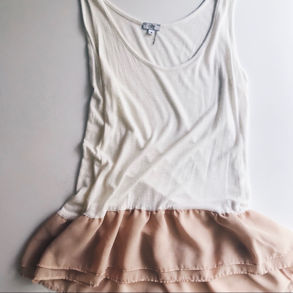 Tank top with Ruffle detail